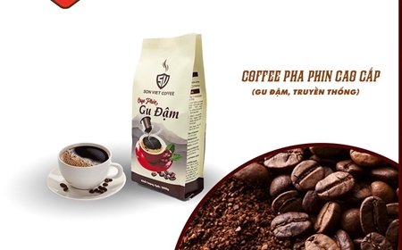 Cung cấp sỉ cà phê pha phin thượng hạng - Sơn Việt Coffee